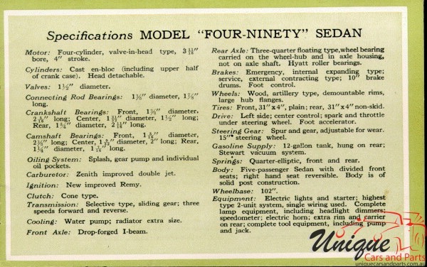 1922 Chevrolet Brochure Page 24